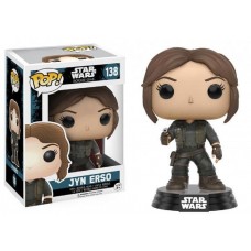 Funko Pop! Star Wars 138 Rogue One Jyn Erso Vinyl Action Figure Bobble Head FU10449